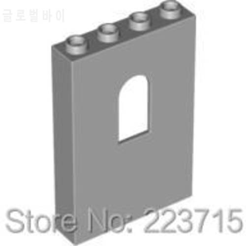 *Wall 1X4X5 W/Bowed Slit* Y1044 10 pcs DIY enlighten block brick part No. 60808 Compatible With Other Assembles Particles