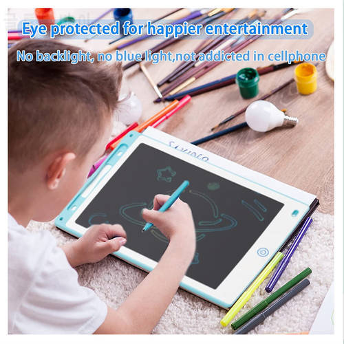10 Inch LCD Screen Writing Tablet Electronic Drawing Board Digital Graphic Electronic Color Pad Handwriting Board Drawing Tablet
