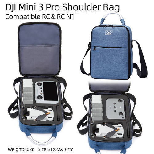For DJI MINI 3 Pro Portable Shoulder Bag Carring Case Storage RC Remote Controller Bag For DJI MINI 3 Pro Drone Accessories