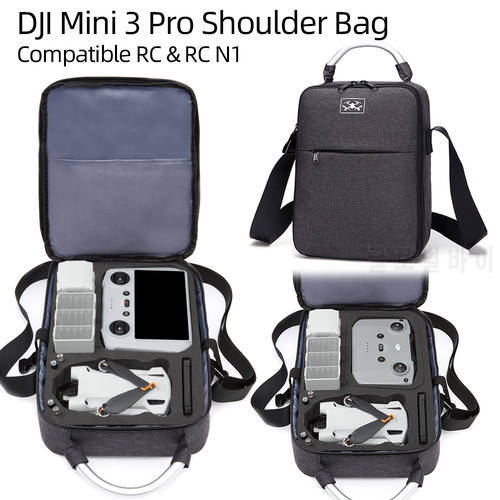 Mavic MINI 3 Pro Portable Shoulder Bag Carring Case Storage RC Screen Remote Controller Bag For DJI MINI 3 Pro Drone Accessories