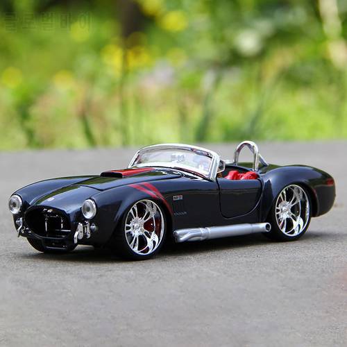 Maisto 1:24 Ford 1965 Shelby Cobra Cobra 427 Simulation Alloy Car Model Collection Gift Toy B562