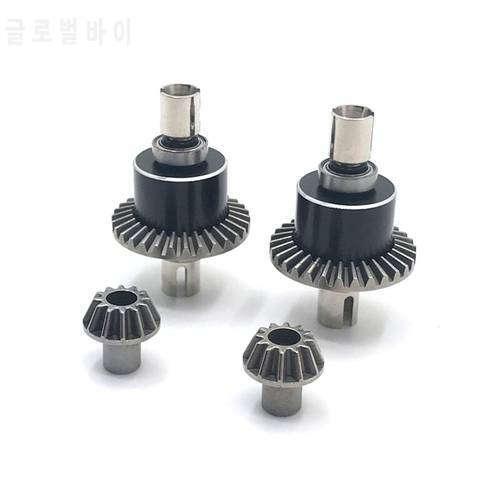 For WLtoys 144002 124016 124017 124018 124019 144001 RC Car Parts Metal Upgrade Differential Bevel Gear