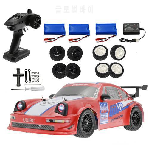 UDIRC UD 1603 1604 Pro RC Car 2.4G 1/16 50km/H High Speed Brushless 4WD Drift Car LED Light RTR Remote Control Vehicles Toy Gift