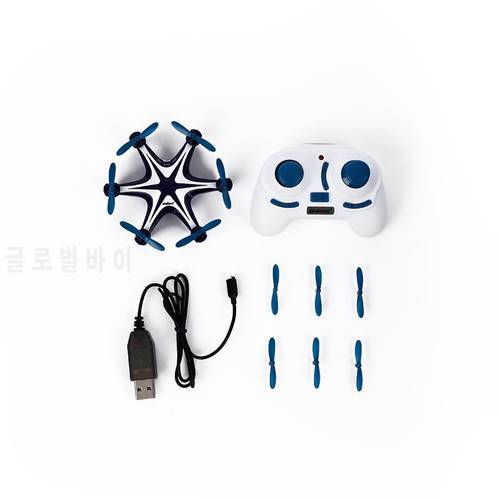 U846 Mini Compact Blue 2.4 GHz 6 AXIS GYRO 4 Channels Quadcopter Exquisitely Designed Durable Gorgeous