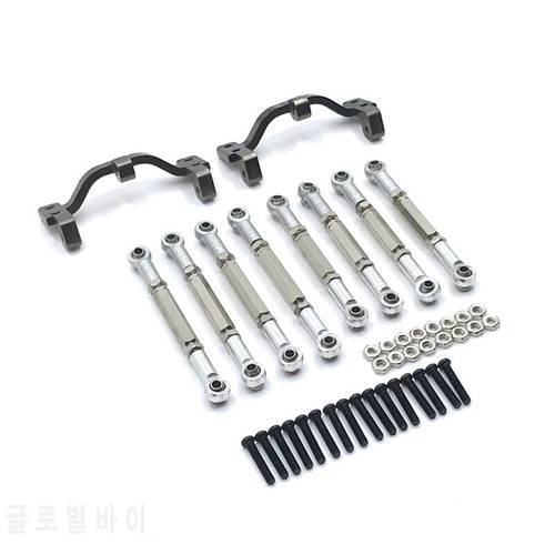 For WPL 1/16 B16 B14 B24 C14 C24 RC Car Parts Upgrade Metal Rod Seat Bracket Adjustable Rod