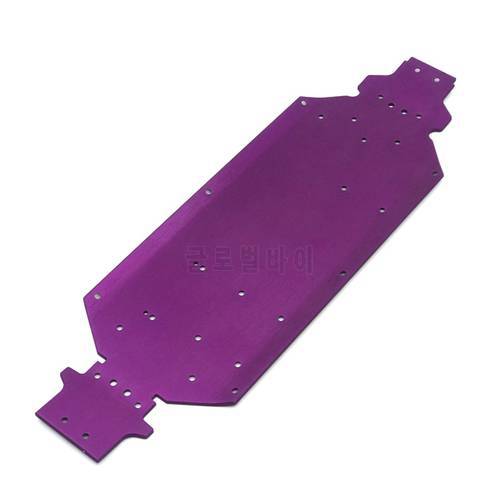Suitable for WLtoys 1/12 124016 124017 124018 124019 RC Car Metal Upgrade Parts, Modified Base Plate 1 Piece , 5 Colors