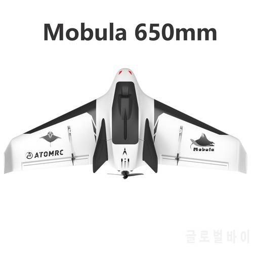 SoloGood & ATOMRC Mobula 650mm Wingspan Fixed Wing FPV Aircraft RC Airplane KIT PNP FPV PNP Outdoor Flying Wing