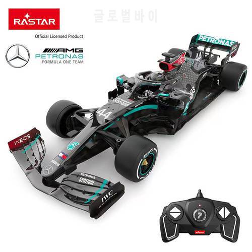 RC Car Toys 1/18 Mercedes-AMG F1 W11 EQ Performance Team Racing Formula Cars Model Toy Collection Gift Rastar Lewis Hamilton
