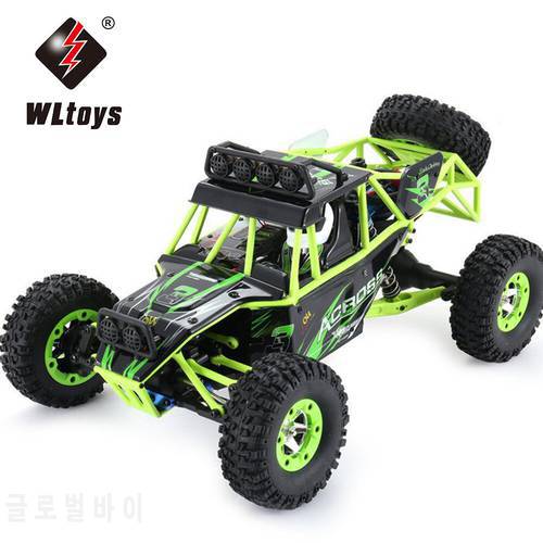 Wltoys 12428 1/12 RC Car 2.4G 4WD Electric Brushed Racing Crawler RTR 50km/h High Speed RC Off-road Car Remote Control Car Toys