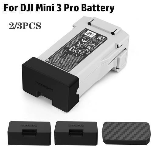 2/3Pcs Battery Protective Cover for DJI Mini 3 pro Drone Dust Proof Anti-touch Protector Cover For Mavic Mini 3 Pro Accessories