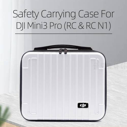 New Suitable for DJI mini3 pro storage bag silver suitcase Drone Handbag Outdoor Carry Box Case drones with camera hd 4k