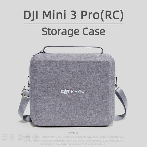 Hot DJI mini 3 with screen version all-in-one gray storage bag carrying case travel waterproof and shockproof DJI Mini 3 2022