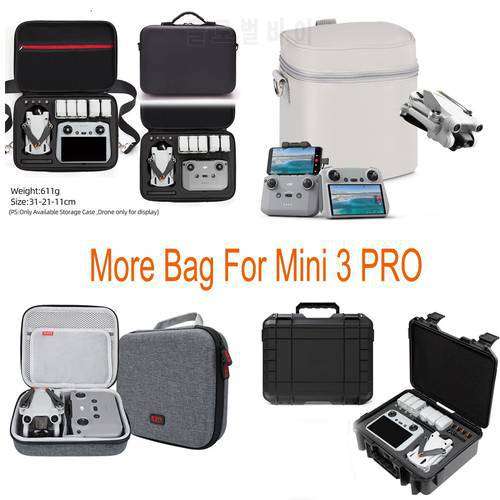 For DJI Mini 3 PRO Suitcase Storage Bag Waterproof Case HardShell Explosion-proof Carrying Box Case For DJI Mini 3 RC Controller