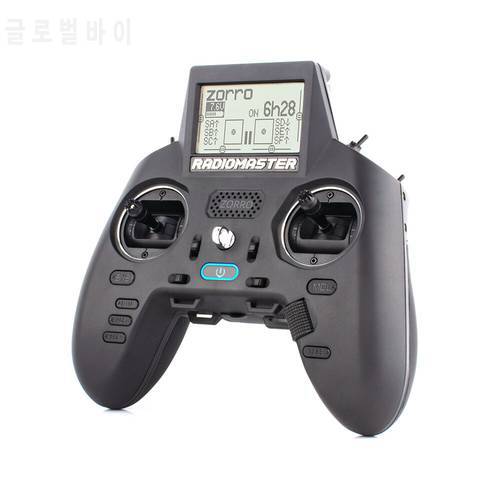 New RadioMaster ZORRO CC2500 JP4IN1 Airplane Remote Control with High Frequency Hall Handle Remote Control