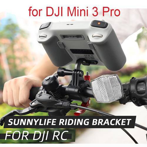 For DJI Mini 3 Pro Remote Controller Bike Clip Bicycle Holder Phone Monitor Clamp Fixation For Mini 3 Pro Mount Accessoris
