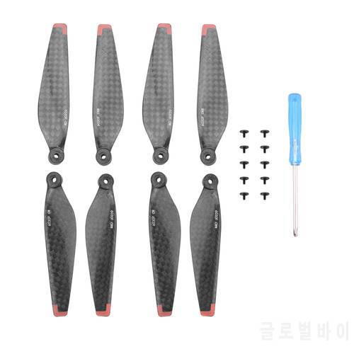 Carbon Fiber Propeller for DJI Mini 3 Pro Props Blade Replacement Light Weight Wing Fans Spare Parts Drone Accessories