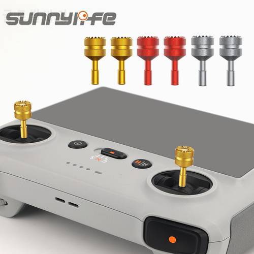 Sunnylife DJI Mini 3 Pro RC Control Sticks Precisely CNC Machined Stored in Controller Ergonomic Design Colors Available