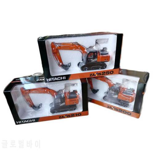 1:50 ZAXIS200 ZX210 ZX250 Hitachi EFI Alloy Excavator Engineering Vehicle Model Diecast Toy Collectible Souvenir Boys Toys