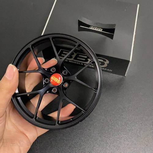 New 1/5 Car Model BBS Metal Forged Wheel Model Creative Desktop Decoration Personalized Toy Collection Gift Car Products Cool