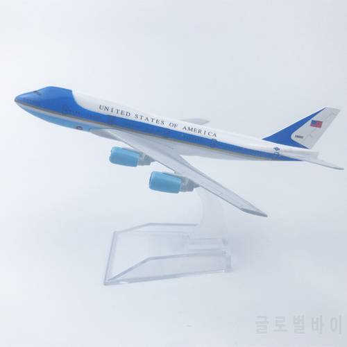 16cmUS Air Force Presidential Plane 1 Alloy Aircraft Model Aircraft Model Aircraft Model Diecast Aircraft Toys Airplane Airline