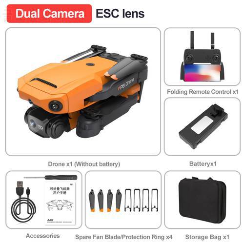 New P8 Drone 4k With Esc Hd Single Camera 5g Wifi Fpv 360 Full Obstacle Avoidance Optical F-low Hover Foldable Quadcopter Boy