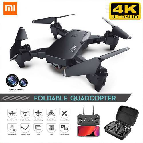 NEW Drone 4k profession HD Wide Angle Camera 1080P WiFi Fpv Drone Dual Camera Height Keep Drones Camera Helicopter Toys