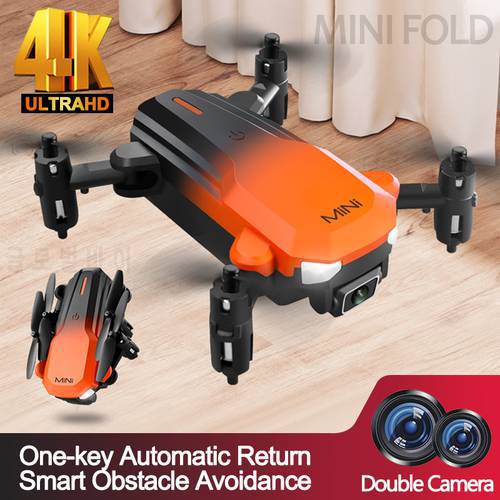 ISM Mini HD 4K 1080P 2 Cameras Optical Flow Positioning Avoidance WIFI FPV Drone Height Hold RC Foldable Quadcopter RC Toy