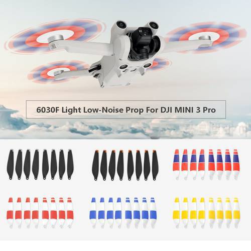 DJI Mini 3 Propellers Compatible with DJI Mini 3 pro Drone Replacement Low-Noise and Quick-Release Blades Props Accessories