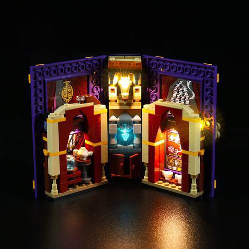 Compatible with 76396 Magic Book Divination Class LED Lights (LED lights only, no building block models)