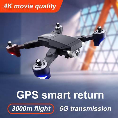 S604 Pro GPS Drone 4K 6K HD Dual Camera Foldable Height Keeping Drone WiFi RC Quadcopter Long Endurance Optical Flow Helicopter