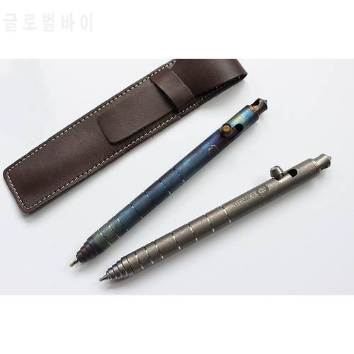 Hot Christmas Gifts Titanium Alloy EDC Bolt Pen Defensive Pen Tactical Tungsten Alloy Attack Head Signature Pen EDC Multi Tools