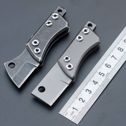 Pocket Knife EDC Tool Outdoor Folding Cold Forging Keychain Seiko Tactics Hunting Camping Survival Field Portable Steel