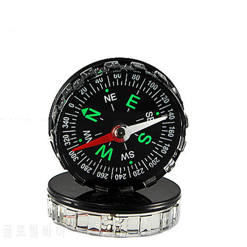 HSEAYM Acrylic Handheld Luminous Compass with Liquid Hunting Camping Travel Hiking Car Pointing Guide Compasses DC45A