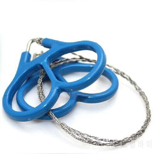 EDC Emergency Gear Stainless Steel Wire Saw Outdoor Practical Camping Hiking Manual Hand Steel Rope Chain Saw Survival Tools