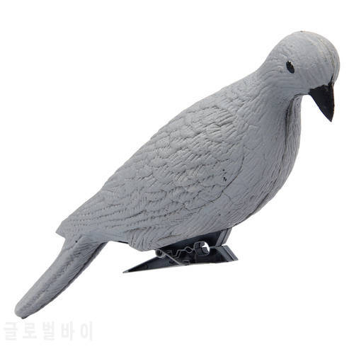 3D Pigeon Decoy Hunting Lifelike Foam EVA Grey Fake Bird Shooting Dove Decoy Practice Shooting Hunting Bait Supplies