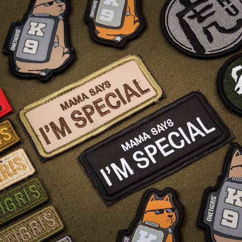 OneTigris Original Cool Funny Patches Tactical Military Patch Mama Says Im Special Reveals The Unique