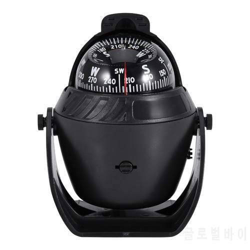 LC760 Marine Compass ABS Portable Durable Electronic Boat Car Vehicle Compass Navigation Sea Marine Electronic Digital Compass