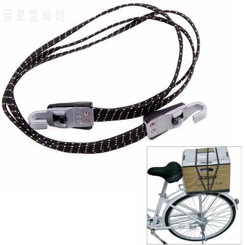 1pc Bike Luggage Carrier Retractable Elastic Band Bicycle Cargo Racks Rubber Band Strap Rope With Hooks