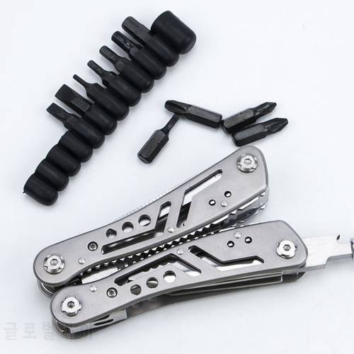 Multifunction Outdoor Survival Tools With Pliers Portable Fishing Knife Pocket Multi Hand Tools for Outdoor Camping