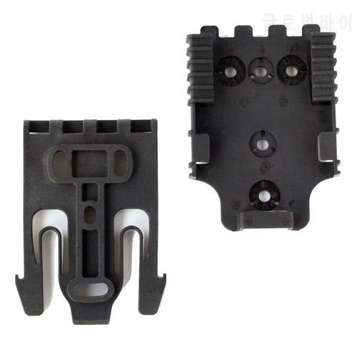 QLS Quick Locking System Kit with QLS 19 QLS 22 Polymer Black Holster Accessories for gun case With Mounting Hardware