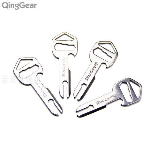 4pcs/lot QingGear Mykey 18-in-1 Multi-Tool Key letter bottle opener popper splitter remover peeler