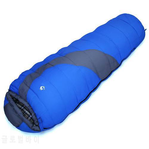 Hot selling outdoor camping travel mummy style autumn and winter camping adult sleeping bag