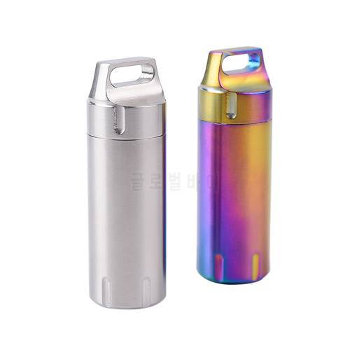 Airtight Watertight Storage Container Dry Box Seal Bottle For Cigarette Case Pill Capsule Fob Emergency Medicine Match Battery