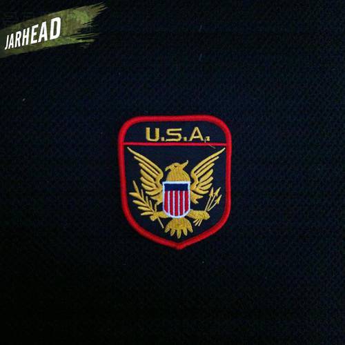 USA Eagle Personalized Embroidery Armband Military Fans Personalized Badge Military Fans Patches For Clothe Jacket Backpack Hat