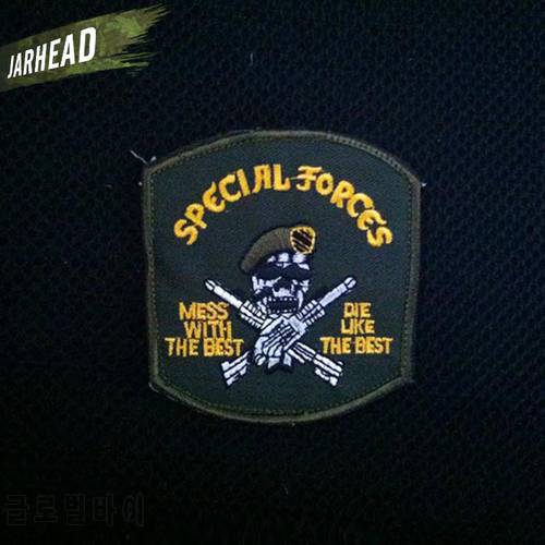 SPECIAL FORCES Military Fans Embroidery Badges Tactical Personalized Armband For Clothe Jacket Backpack Hat