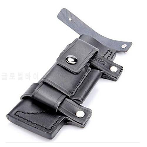 Collectable Straight Man-made Leather Belt Sheath Scabbard for 7