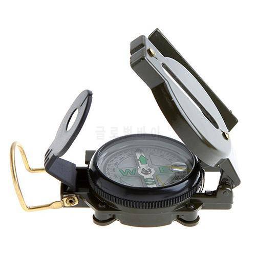 Useful Military Outdoor Traveling Camping Hiking Army Style Survival Marching Metal Compass