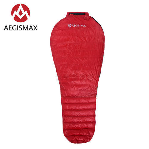 AEGISMAX NANO New Upgrade Adult Outdoor Camping Tent Spring Autumn Ultralight Mummy Ultra Dry Goose Down Splicable Sleeping bag