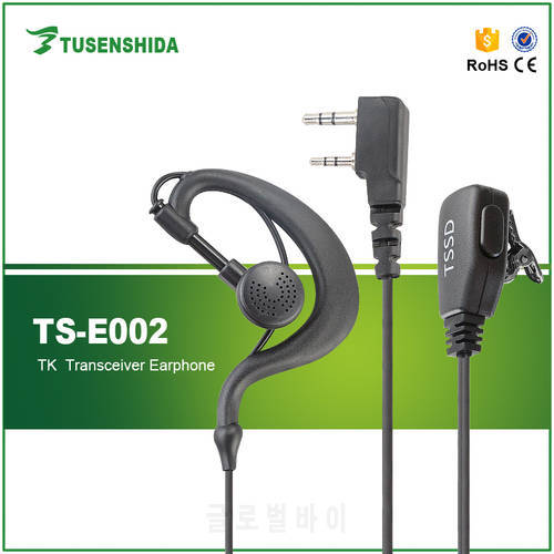 Hot Sell Earphones PTT Mic Headset UV-5R 666S 777S 888S For Two Way Radio Walkie Talkie Transceiver