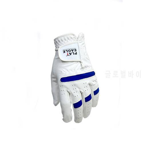 PLAYEAGLE 1PC Men Left Right Hand Golf Gloves Microfiber Non-slip Soft Breathable Sport Gloves Golf Accessories